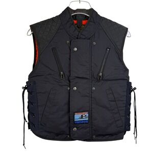 Vanson Leathers Streamliner Motorcycle Vest LINER Men 36 USA MA BIKER RIDING